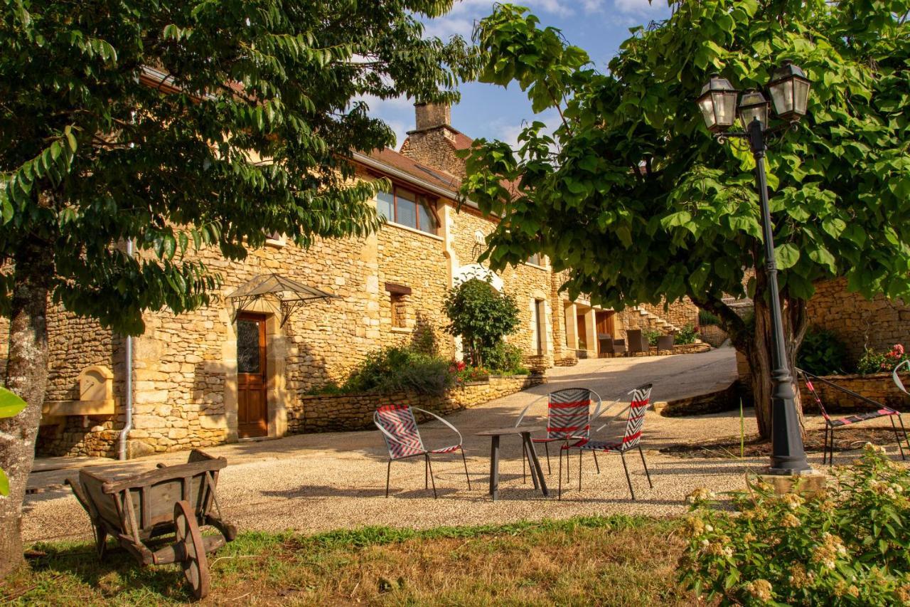 Aux Bories De Marquay, Chambres D'Hotes B&B Avec Piscine Et Spa Pres De Sarlat Exterior foto