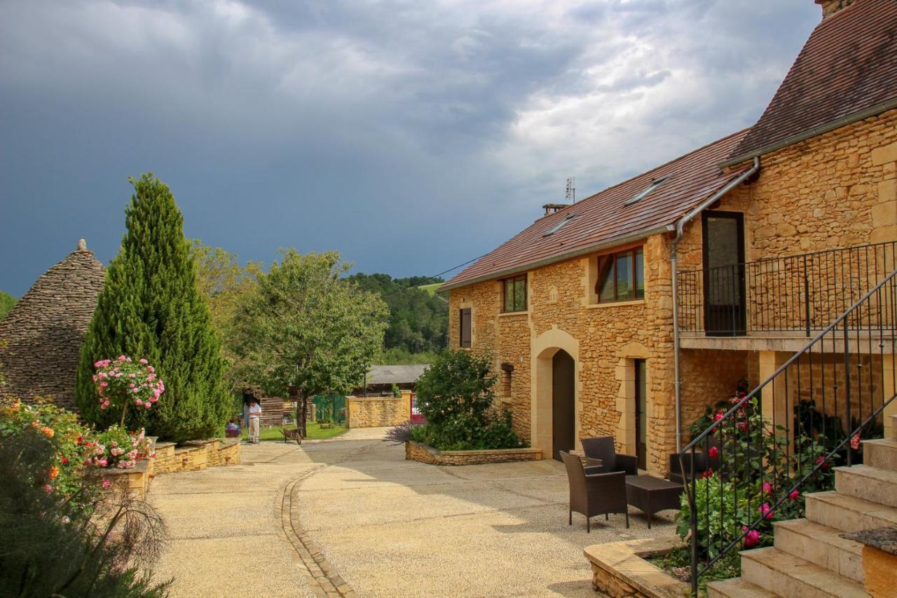 Aux Bories De Marquay, Chambres D'Hotes B&B Avec Piscine Et Spa Pres De Sarlat Exterior foto